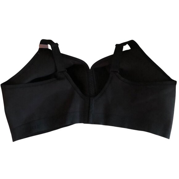 NWT Cacique Lane Bryant Black Wireless Lightly Lined Bra 46DDD - Picture 2 of 7